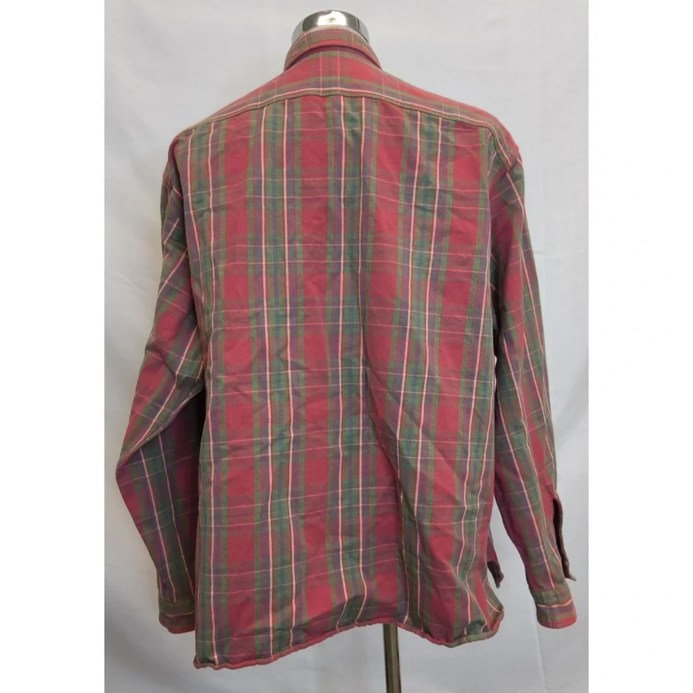 Polo Ralph Lauren Mountain Workshirt Button Up Men's XXL Plaid Multicolor #W5415